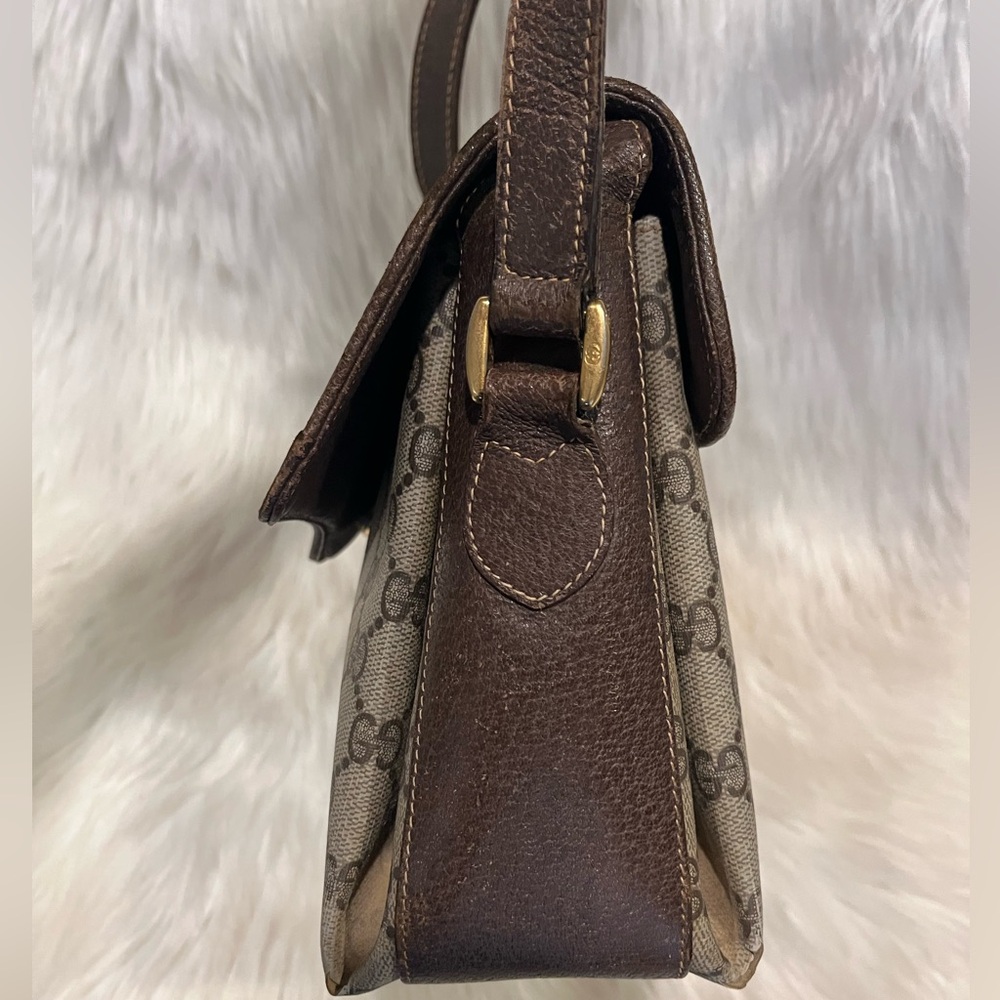 Gucci Beige and Brown Crossbody Bag - Picture 6 of 12